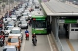 Hà Nội sẽ thay buýt nhanh BRT bằng đường sắt đô thị