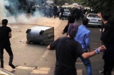 Uprising in Tehran Keshavarz Boulvard September 2022 2 cropped for ITN