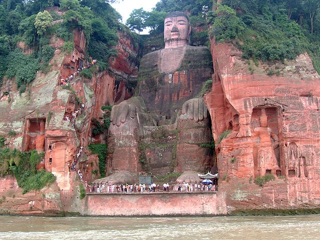 640px Leshan Buddha Statue View