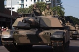 1280px Armoured vehicles parading through Darwin on 25 April 2015
