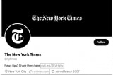 NY Times mat dau tich xanh