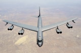 B 52 Stratofortress assigned to the 307th Bomb Wing cropped