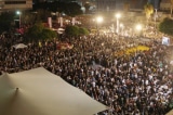 Hàng chục ngàn người Israel biểu tình yêu cầu ngừng bắn, giải cứu con tin