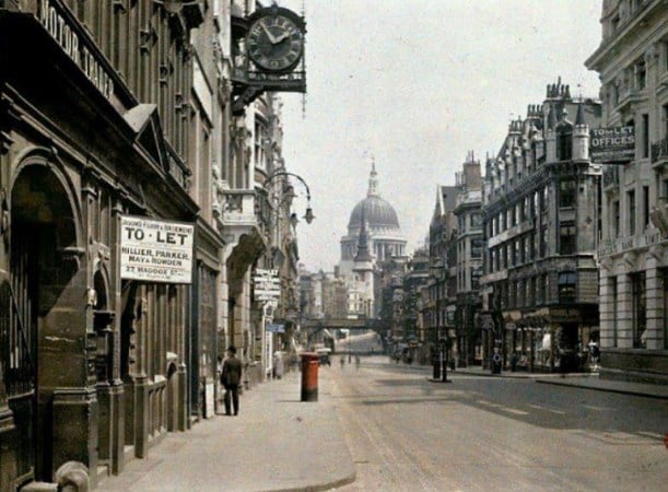London năm 1913 (Ảnh tư liệu)