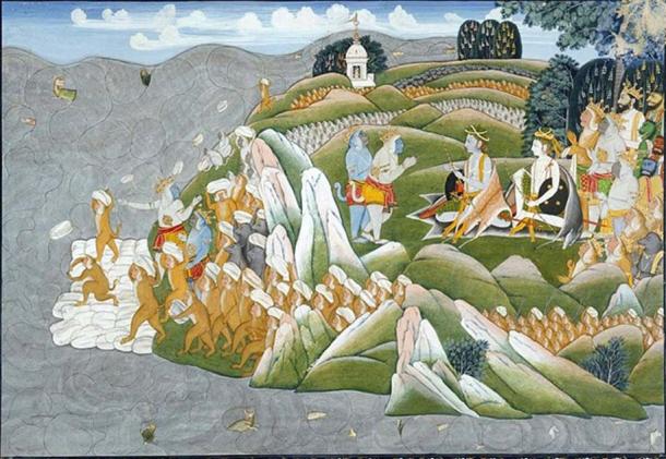 The Rama Setu image