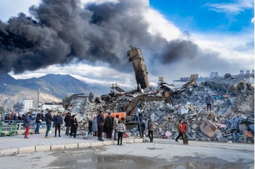 Động đất tại Thổ Nhĩ Kỳ. Hatay, Iskenderun tháng 2/2023. (Ảnh: Doga Ayberk Demir, Shutterstock)