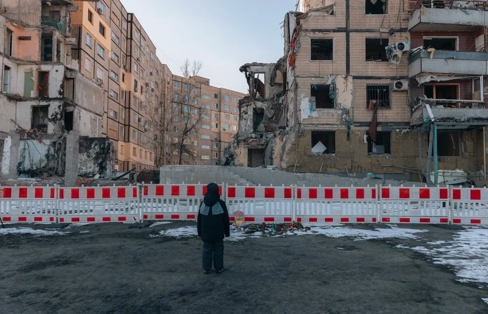 Thành phố Dnipro, Ukraine, tháng 2/2023. (Ảnh: Deniska_ua, Shutterstock)