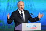 Ông Putin phát biểu trước quốc dân sau bầu cử