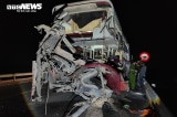 Lại xảy ra tai nạn trên cao tốc Cam Lộ – La Sơn: 11 người thương vong