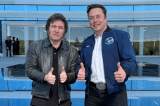 Ông Elon Musk tiếp đón Tổng thống Argentina Milei tại trụ sở Tesla