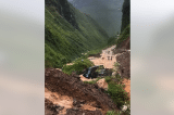 [VIDEO] Hà Giang: Đường xuống sông Nho Quế thành thác, nhiều người mắc kẹt