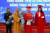 Ông Thích Chân Quang trong 2 năm đã có bằng tiến sĩ, ĐH Luật Hà Nội nói gì?