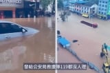 Trung Quốc: Mưa lớn ở Hồ Nam, người dân lên mạng cầu cứu, 190 hồ chứa tràn bờ