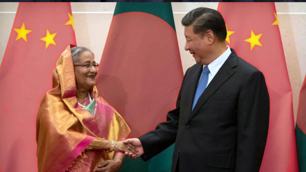 Sheikh Hasina Tap Can Binh